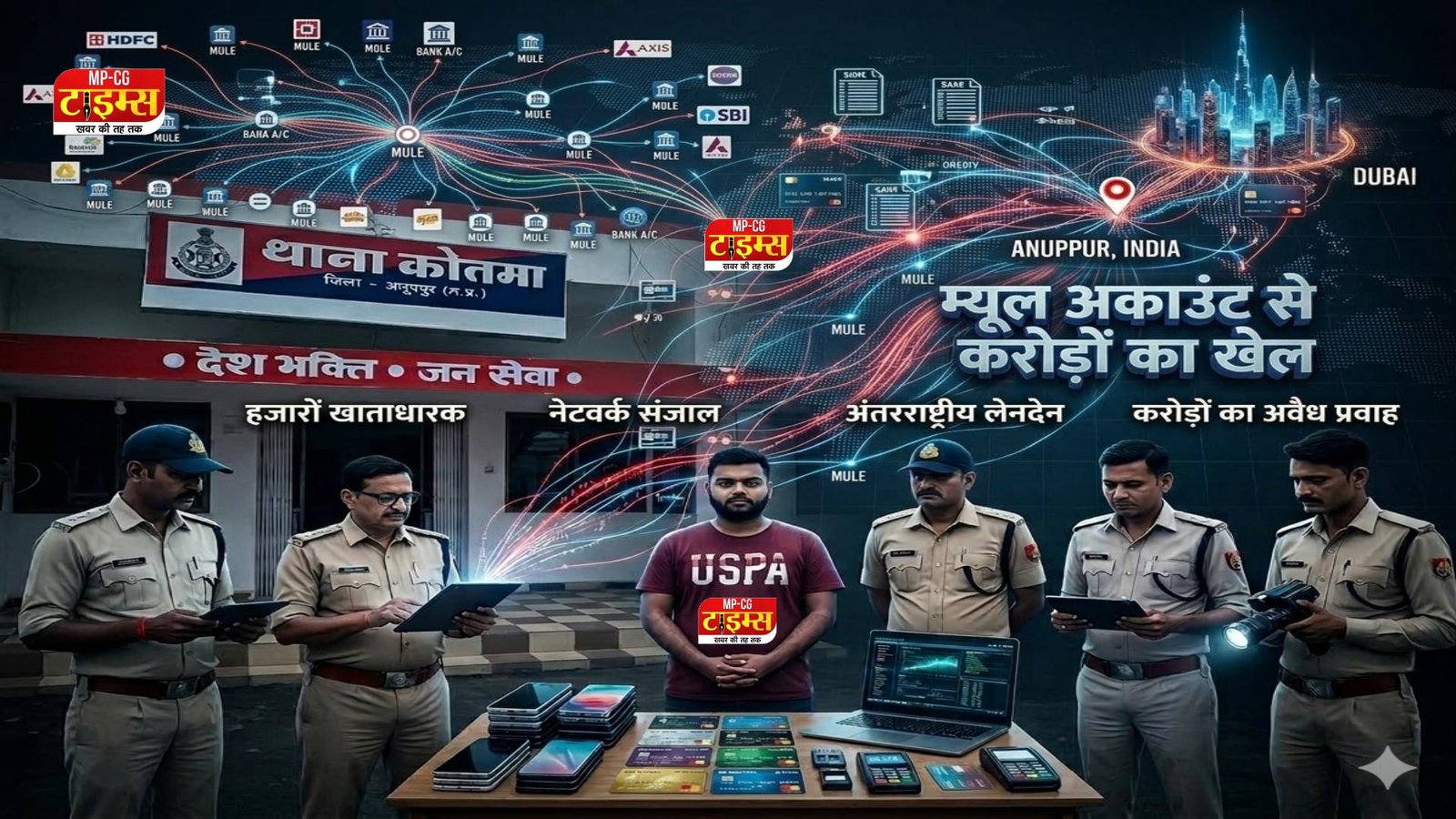 Anuppur में 2500KM दूर पार्सल से भेजते थे ATM, रोजाना लाखों का ट्रांजैक्शन, जानिए कैसे ऑपरेट होता था नेटवर्क ? 